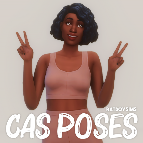 Maxis Match CAS Poses by simsfinds - The Sims 4 Custom Content