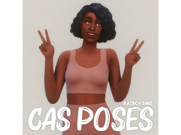Maxis Match CAS Poses by ratboysims - The Sims 4 Custom Content