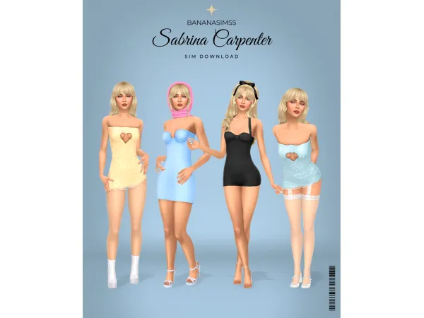 Sabrina Carpenter - Sim Download by BananaSimss