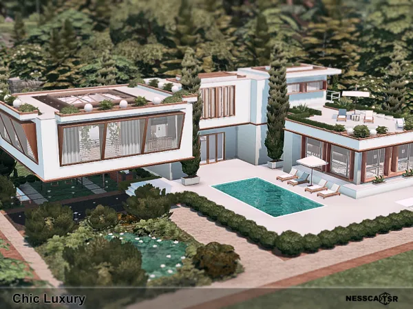 Alpha Chic Luxury by nesscasims - The Sims 4 Custom Content
