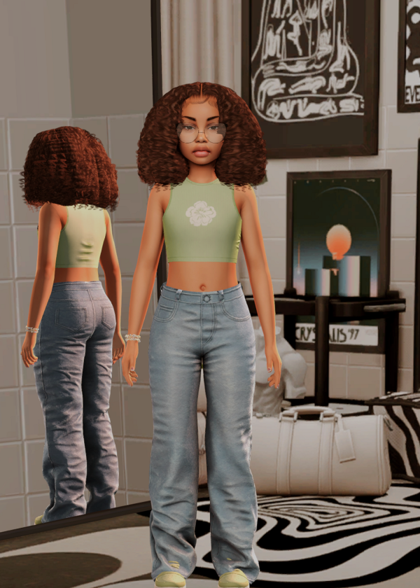 Alpha Valeria Monroe by TTopixx - The Sims 4 Custom Content