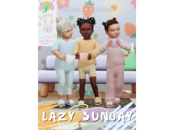 Lazy Sunday Set  By Powluna & Ravensim