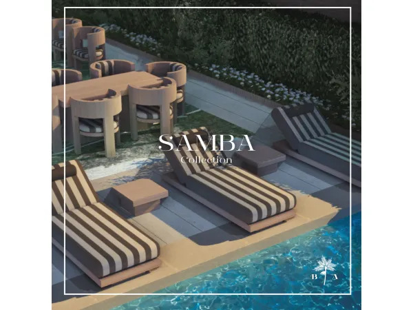 Maxis Match The Samba Collection BOSSA x MA by ophernelia - The Sims 4 Custom Content