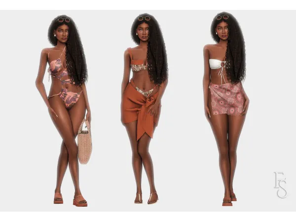 Alpha Holiday in the Caribbean by simsfinds - The Sims 4 Custom Content