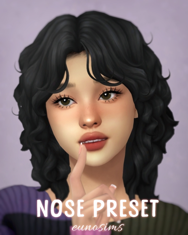Mix female nose preset set by simsfinds - The Sims 4 Custom Content
