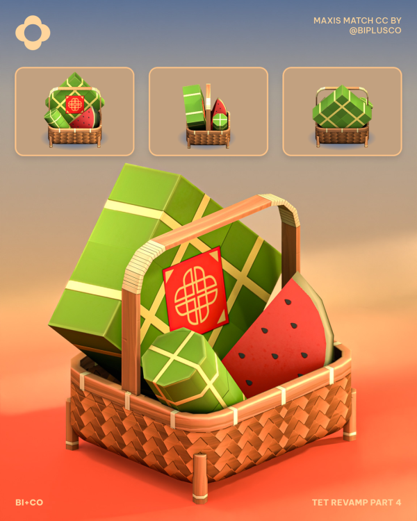 Maxis Match Tet Revamp Part 4 by simsfinds - The Sims 4 Custom Content