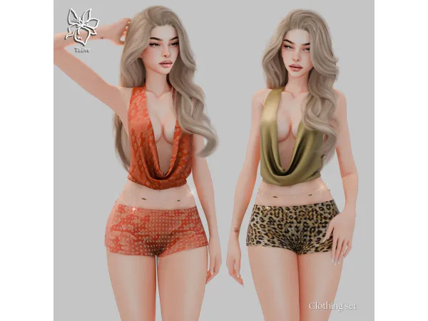 DESERT PARTY - CLOTHING SET by tauve