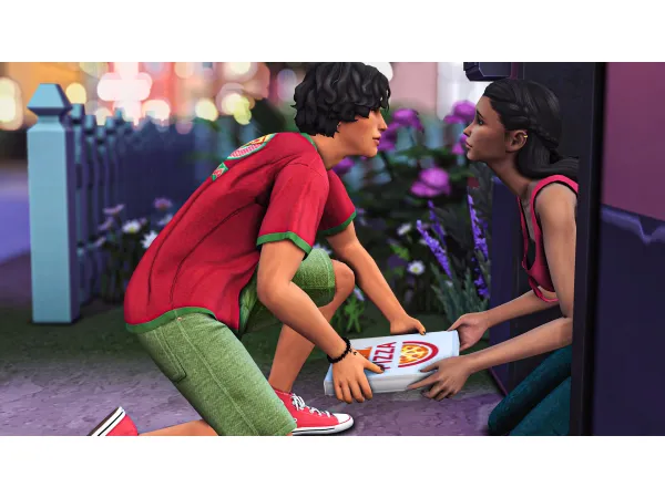 Pizza delivery by Simmireen