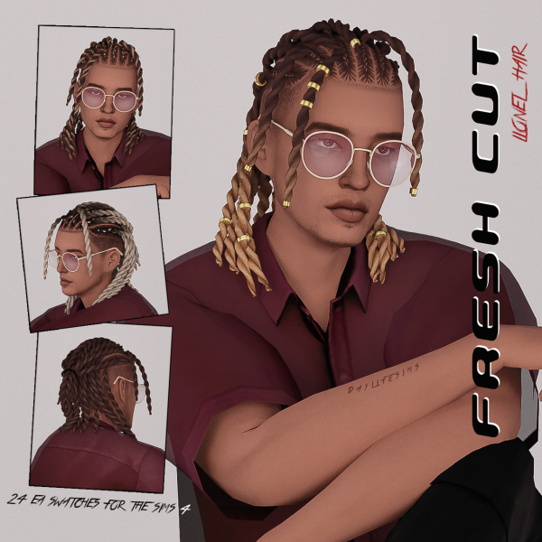 Maxis Match FRESH CUT SET Lionel by simsfinds - The Sims 4 Custom Content