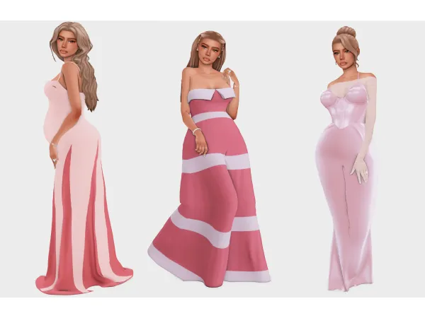 Maxis Match a little touch of pink sims 4 lookbooks by simsfinds - The Sims 4 Custom Content