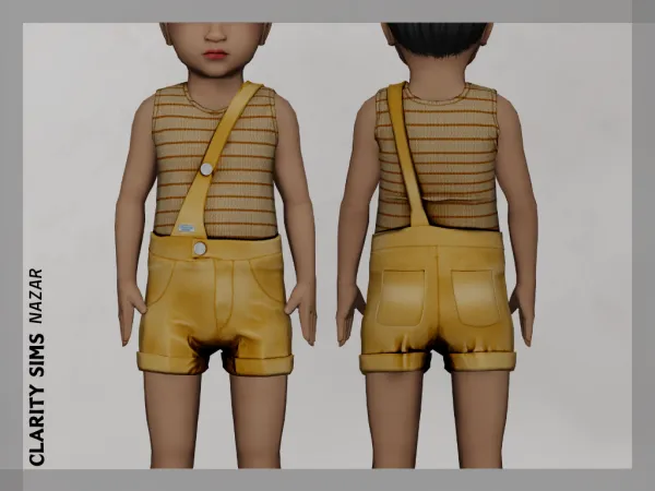 Mix Nazar Outfit Toddler by clarity-sims - The Sims 4 Custom Content