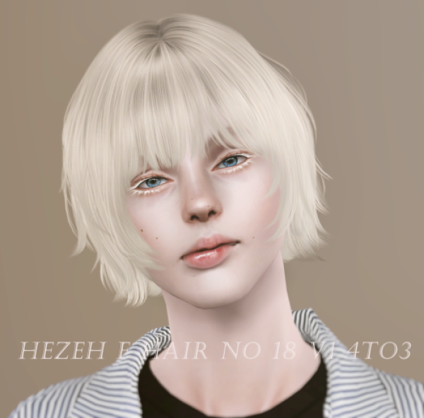 S3 hair by simsfinds - The Sims 3 Custom Content