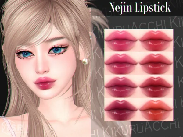 Maxis Match Nejin Lipstick by thesimsresource - The Sims 4 Custom Content
