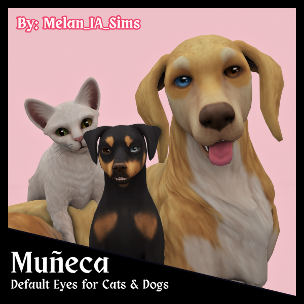 Maxis Match Muñeca Cats Dogs Eyes by simsfinds - The Sims 4 Custom Content