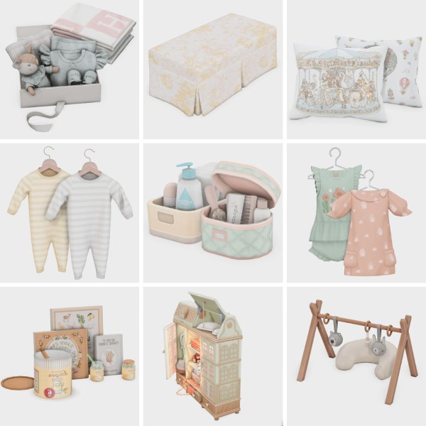 Maxis Match random nursery items sims 4 finds by simsfinds - The Sims 4 Custom Content