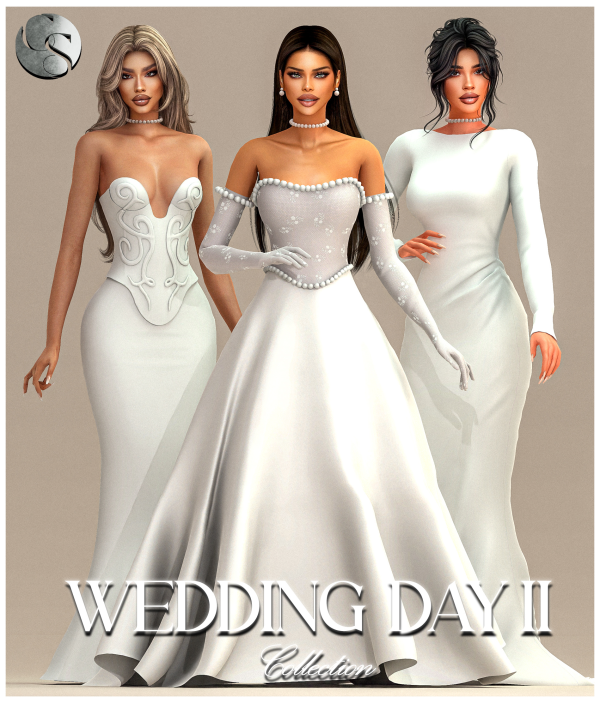 Alpha CAMUFLAJE Wedding Day 2 Collection by simsfinds - The Sims 4 Custom Content