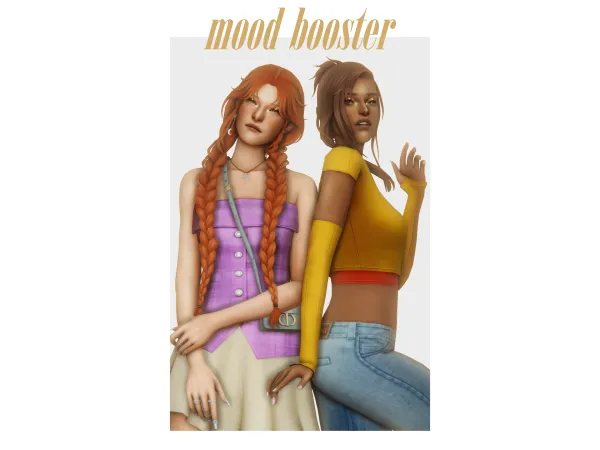 Maxis Match mood booster pack by clumsyalien - The Sims 4 Custom Content