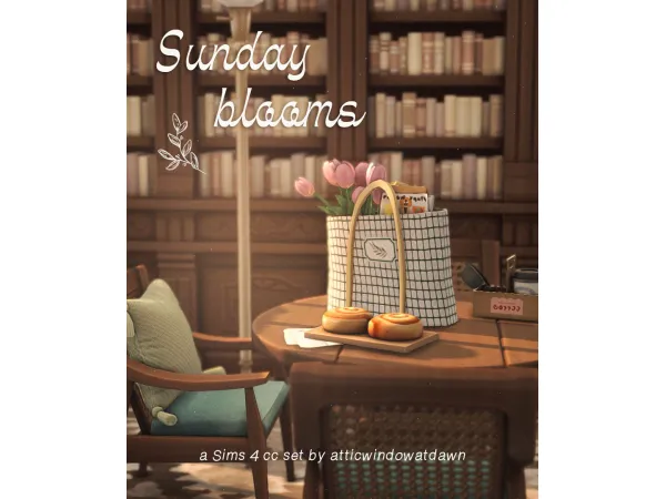 Maxis Match Sunday Blooms by atticwindowatdawn - The Sims 4 Custom Content