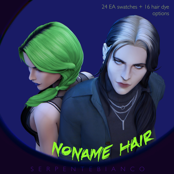 Maxis Match NONAME HAIR by simsfinds - The Sims 4 Custom Content