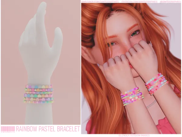 Rainbow Pastel Bracelet