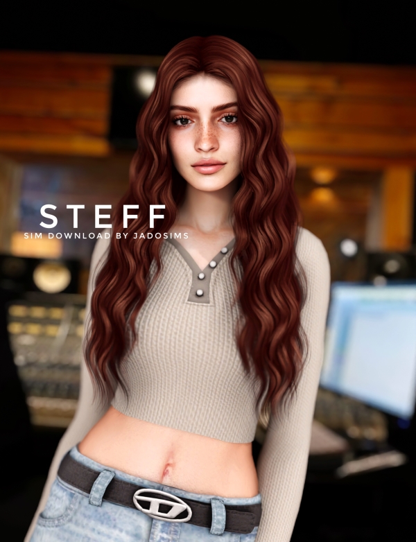 Alpha Steff (Sim Download) by shopwithflynnn - The Sims 4 Custom Content