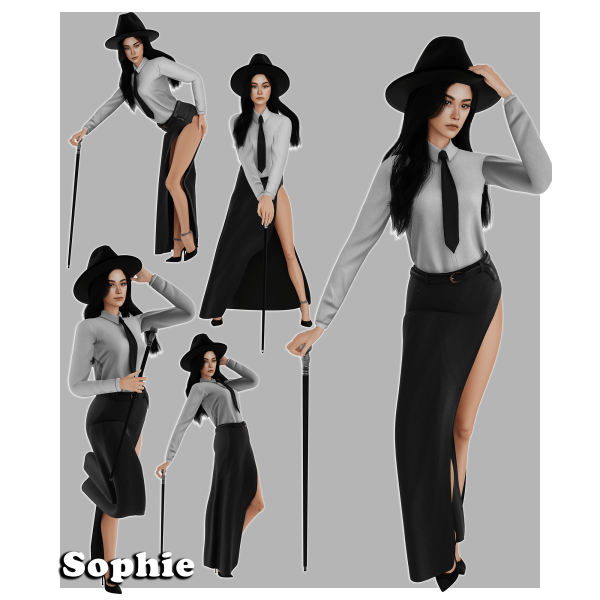 Mix Sophie by simmer_creator - The Sims 4 Custom Content