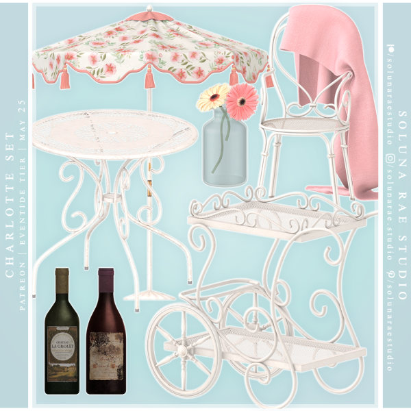 Maxis Match SolunaRae Charlotte Set by solunarae - The Sims 4 Custom Content