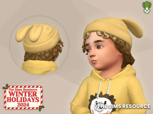 Maxis Match Bunny Ear Beanie Toddler by kapakijo - The Sims 4 Custom Content