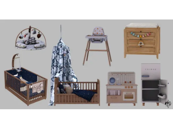 Cowbuild Soft and Serene Nursery by martassimsbookcc - The Sims 3 Custom Content