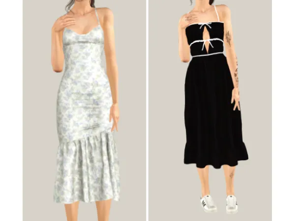 BackTrack Enchanted Dress Part 1 4t3 by rosegoldplumbob - The Sims 3 Custom Content