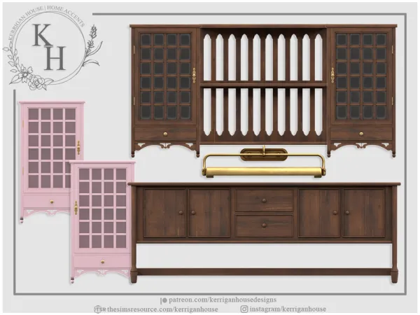 Alpha [khd] opal set by kerriganhouse - The Sims 4 Custom Content