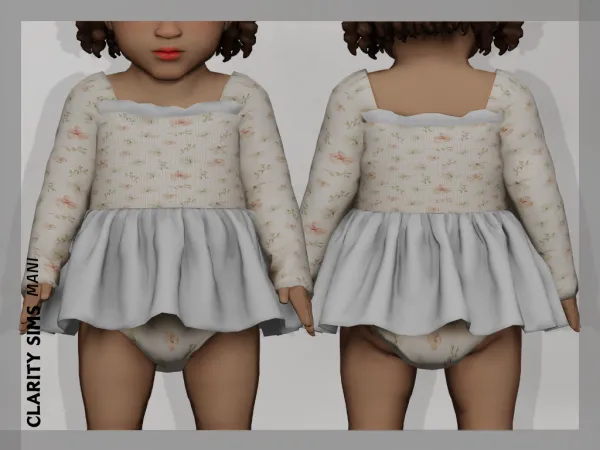 Alpha Mani Outfit Infant - The Sims 4 Custom Content