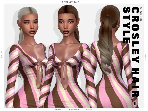 Maxis Match Crosley Hairstyle by thesimsresource - The Sims 4 Custom Content