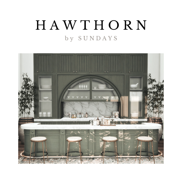 Alpha hawthorn set x SimspirationBuilds by simsfinds - The Sims 4 Custom Content