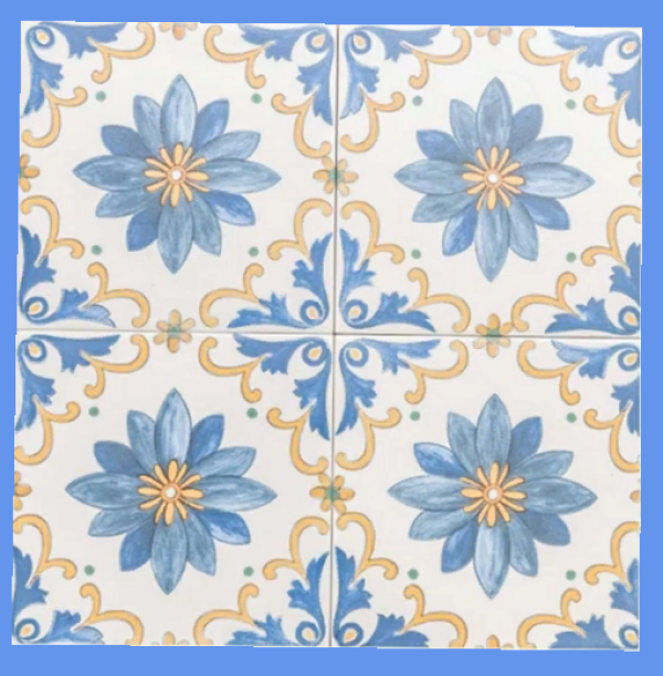 Mix Monastery Porcelain Patterned by simsfinds - The Sims 4 Custom Content