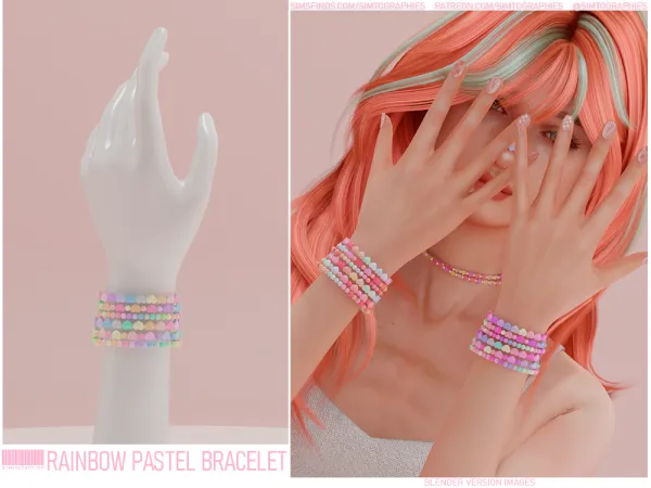 Rainbow Pastel Bracelet (Female)