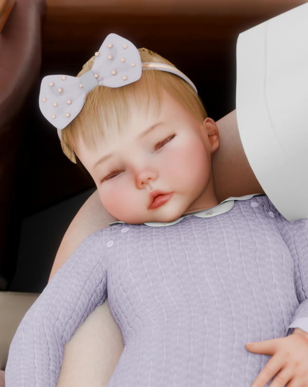 Alpha [Scarlett Bulckowisk] Lully Headband (S4 BLENDER) by xScar - The Sims 4 Custom Content