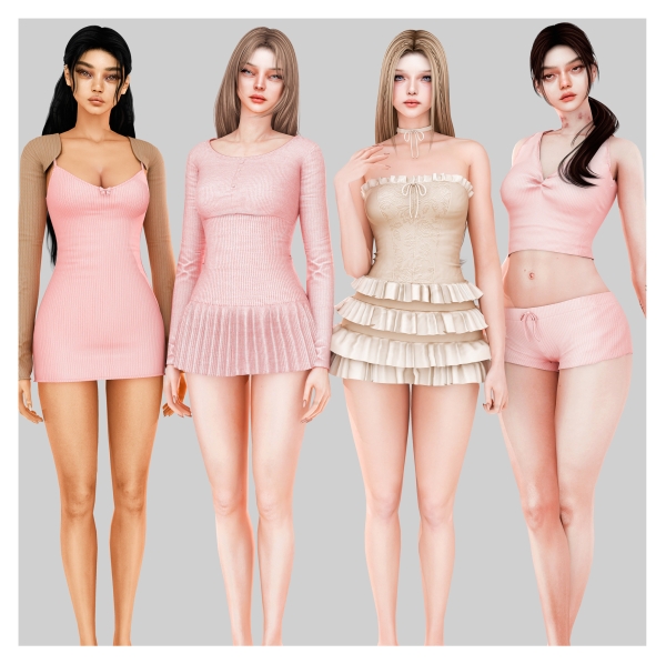 Alpha Be Mine Mini Collection by unknown66irl - The Sims 4 Custom Content