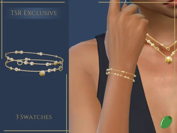 Mix Honey Bracelet - The Sims 4 Custom Content