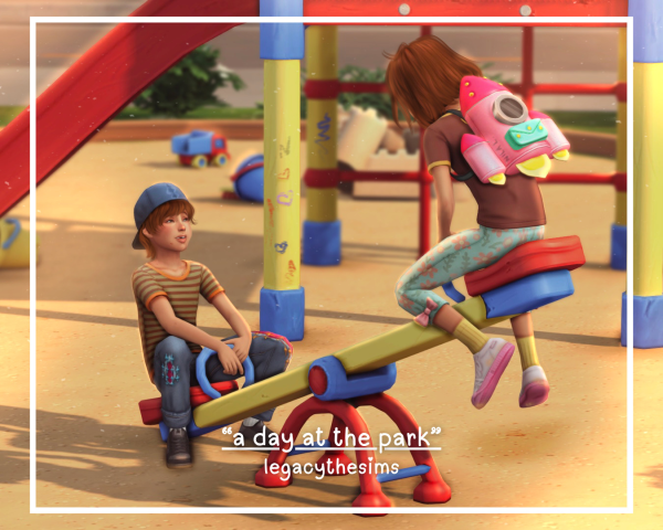 Mix playground posepack by simsfinds - The Sims 4 Custom Content