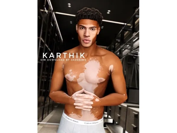 Alpha Karthik u2661 (Sim Download) - The Sims 4 custom content