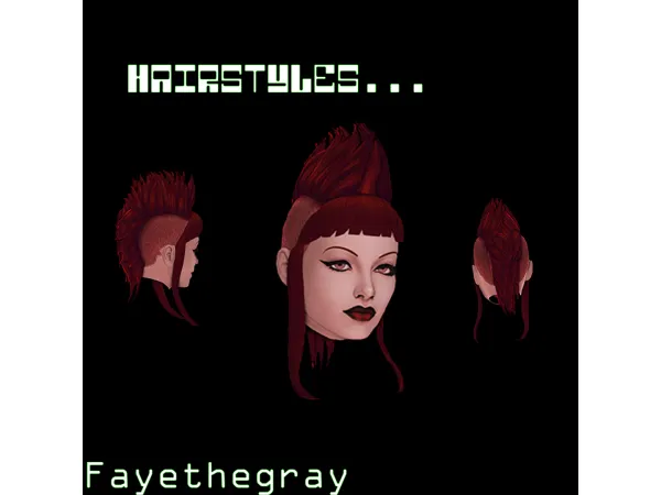 zephyra hair, a maxis match hairstyle by Fayethegray