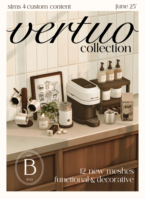 Mix VERTUO a sims 4 custom content collection by simsfinds - The Sims 4 Custom Content