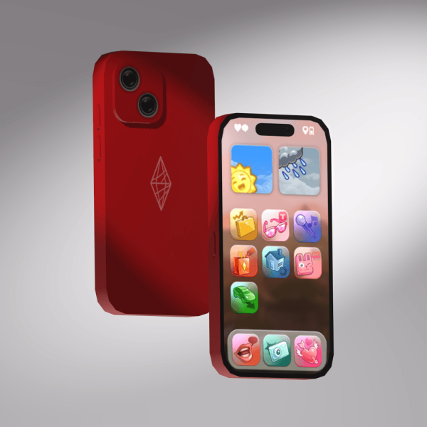 Mix SimsiPhone 2 by simsfinds - The Sims 4 Custom Content