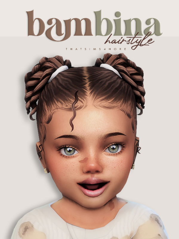 Maxis Match bambina hairstyle [infant] by simsfinds - The Sims 4 Custom Content
