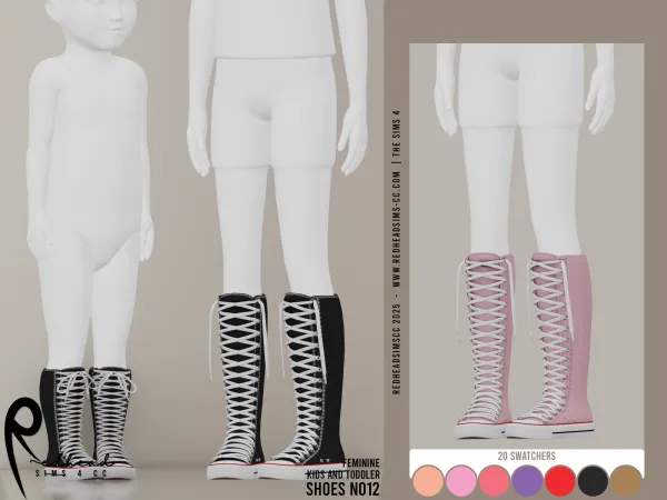 Alpha CU PU SHOES N012 - The Sims 4 Custom Content