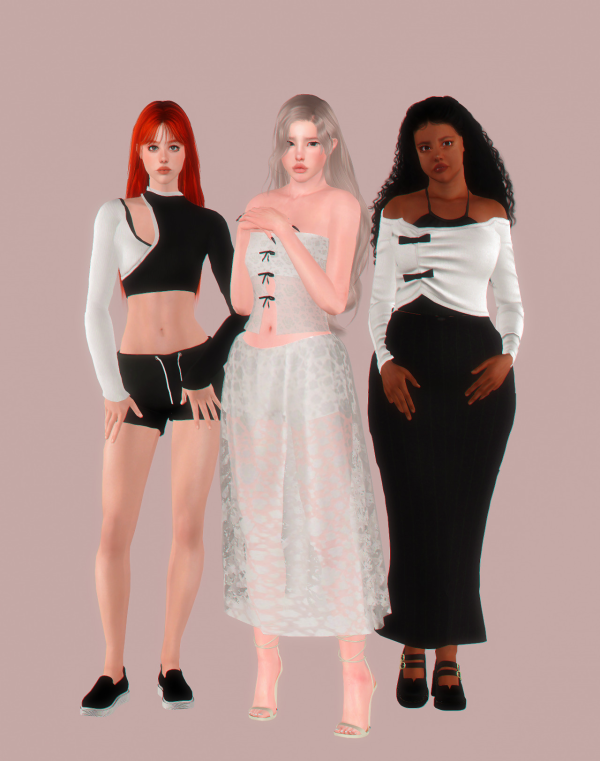 set clothes by simsfinds - The Sims 3 Custom Content