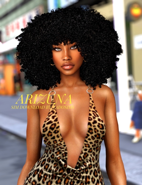 Alpha Arizuna ♡ (Sim Download) by shopwithflynnn - The Sims 4 custom content