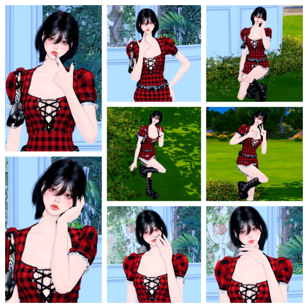 Mix Betty Posepack 4 by simsfinds - The Sims 4 Custom Content