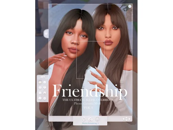 Alpha SWS Friendship ULTIMATE SELFIE OVERRIDES - The Sims 4 Custom Content